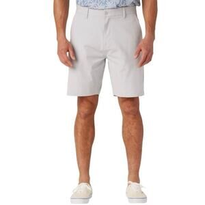 Reyn Spooner Men’s Aloha ‘Aina 4 Way Stretch Shorts Light Gray Size 30